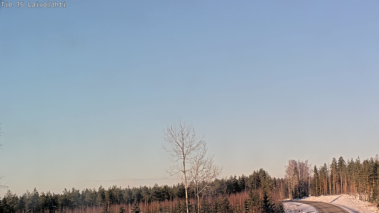 Kelikamerat Kuva Tie 15 Laivolahti, Mäntyharju, Etelä-Savo