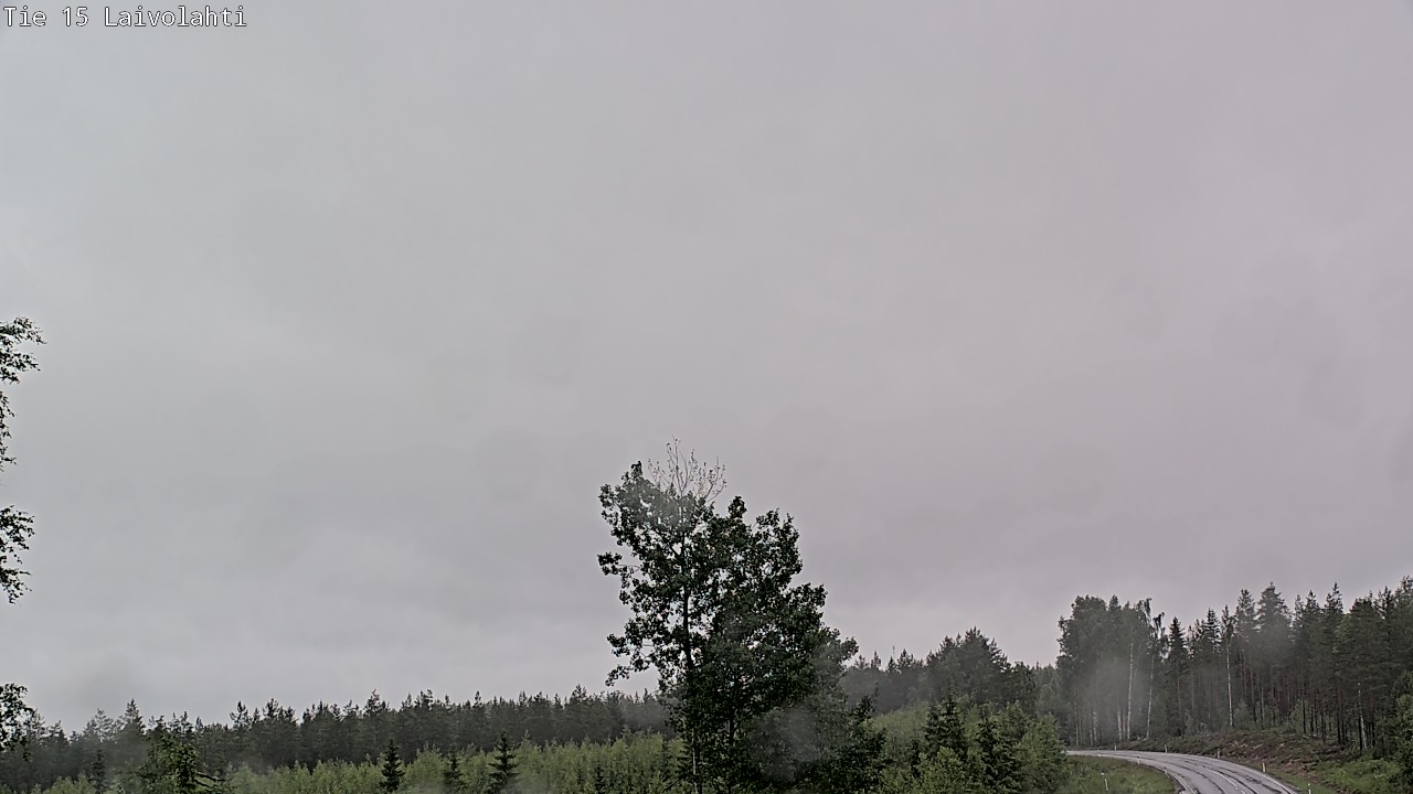 Weather Camera Image Road 15 Laivolahti, Mäntyharju, Etelä-Savo