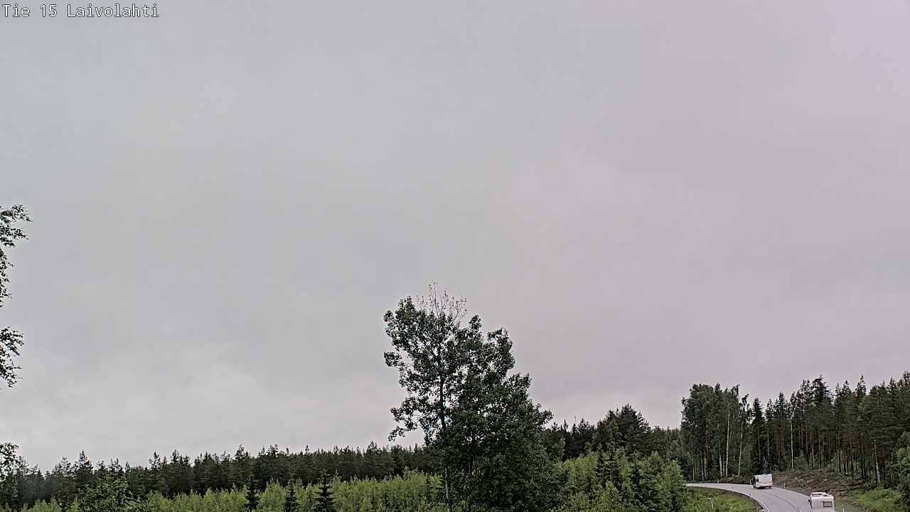 Weather Camera Image Road 15 Laivolahti, Mäntyharju, Etelä-Savo