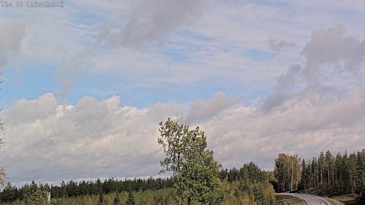 Kelikamerat Kuva Tie 15 Laivolahti, Mäntyharju, Etelä-Savo