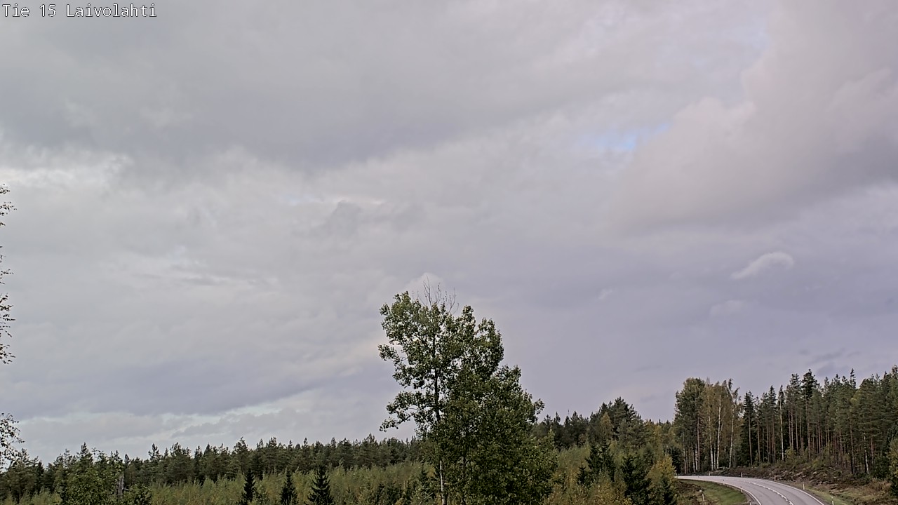 Weather Camera Image Road 15 Laivolahti, Mäntyharju, Etelä-Savo