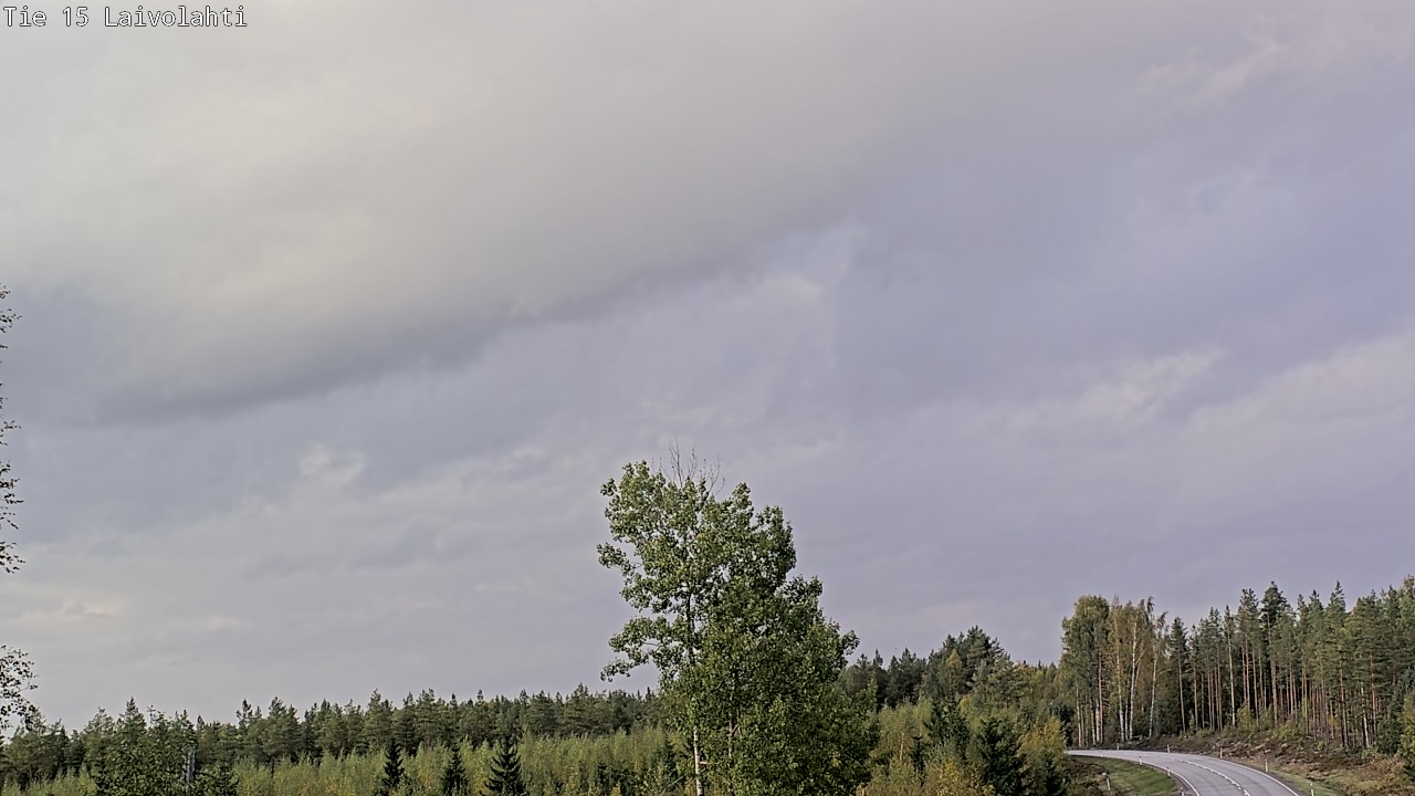Weather Camera Image Road 15 Laivolahti, Mäntyharju, Etelä-Savo