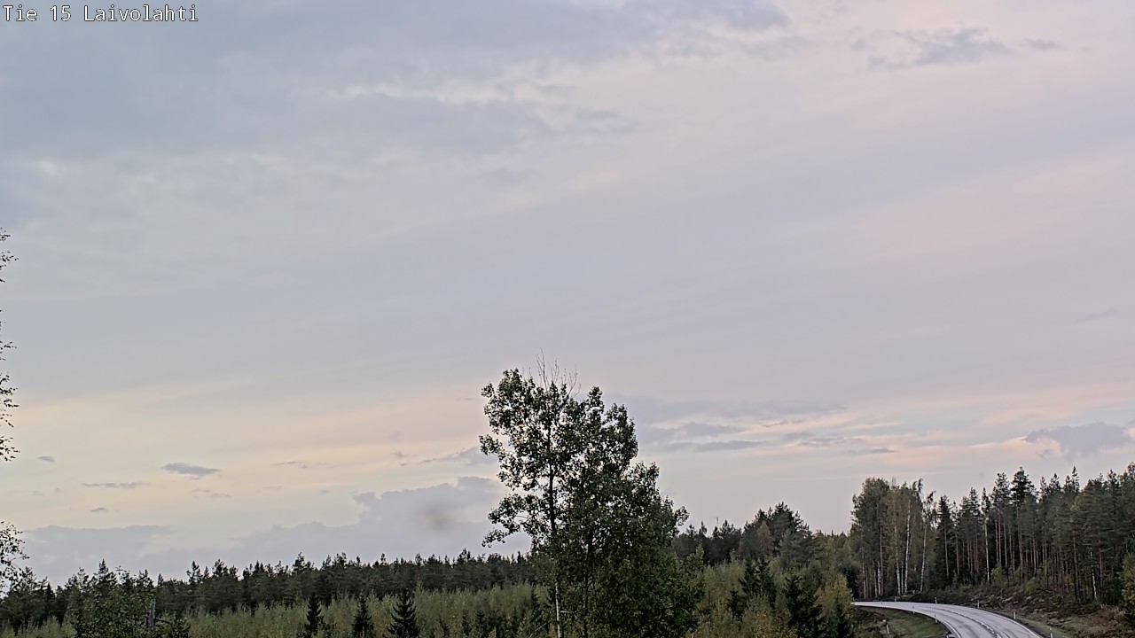 Weather Camera Image Road 15 Laivolahti, Mäntyharju, Etelä-Savo