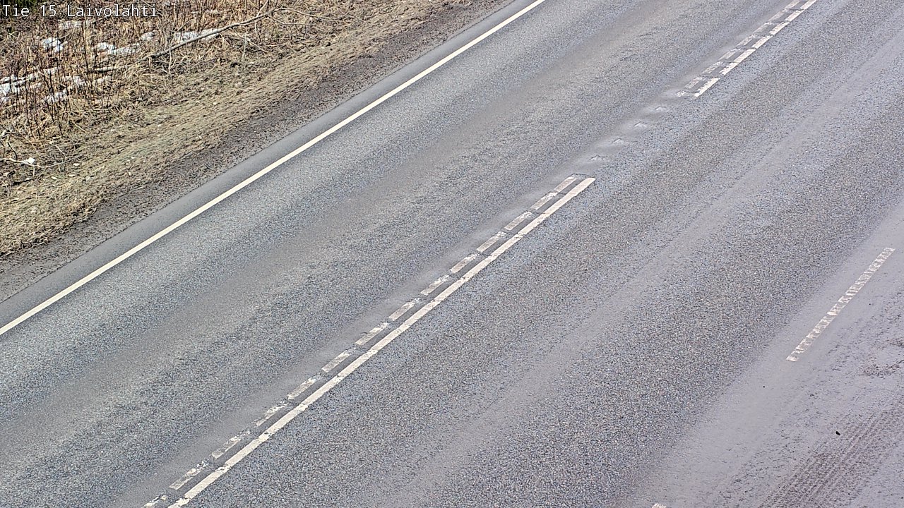 Weather Camera Image Väg 15 Laivolahti, Mäntyharju, Etelä-Savo