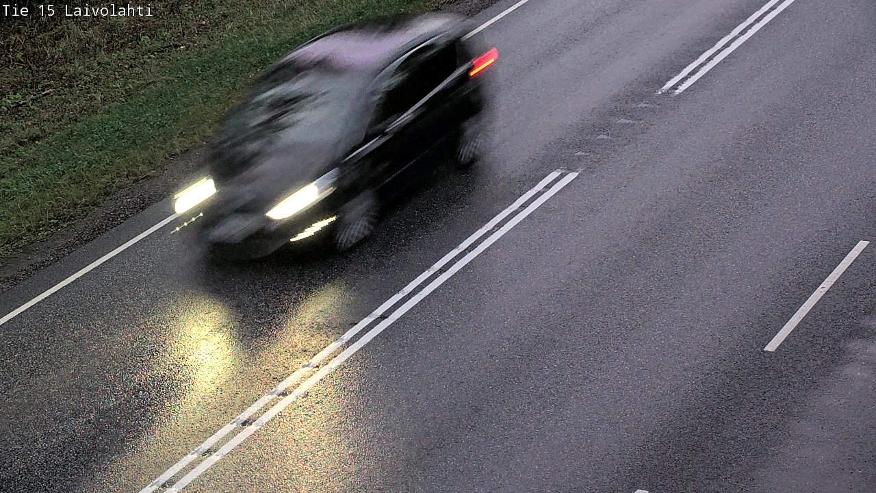 Weather Camera Image Road 15 Laivolahti, Mäntyharju, Etelä-Savo