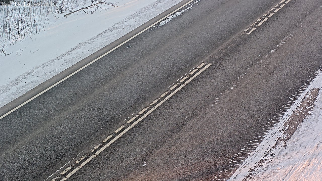 Weather Camera Image Road 15 Laivolahti, Mäntyharju, Etelä-Savo