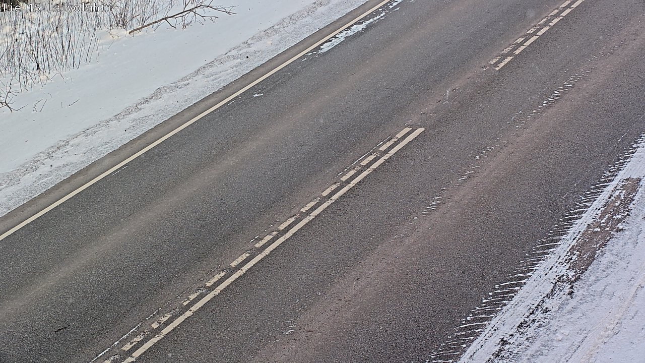 Weather Camera Image Väg 15 Laivolahti, Mäntyharju, Etelä-Savo