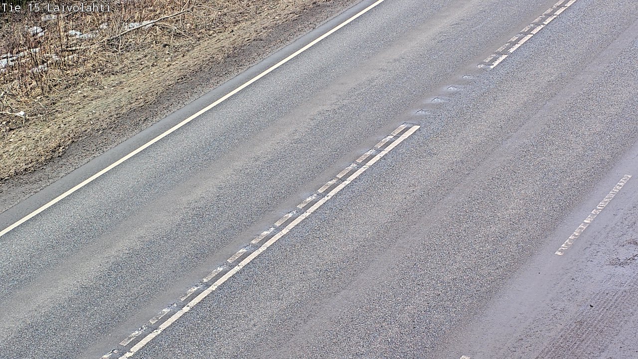 Weather Camera Image Väg 15 Laivolahti, Mäntyharju, Etelä-Savo