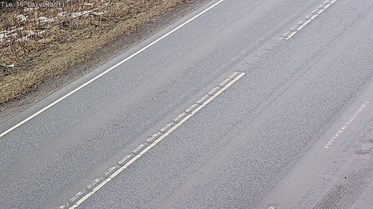 Weather Camera Image Väg 15 Laivolahti, Mäntyharju, Etelä-Savo