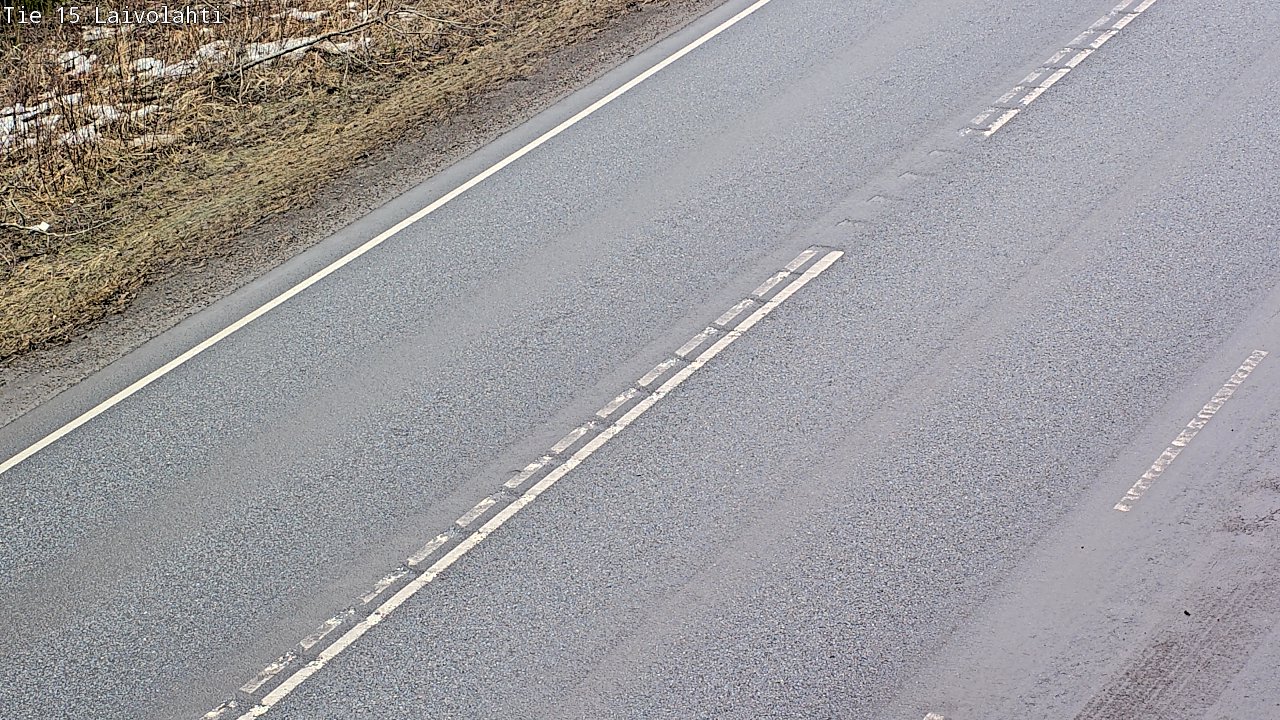 Weather Camera Image Väg 15 Laivolahti, Mäntyharju, Etelä-Savo