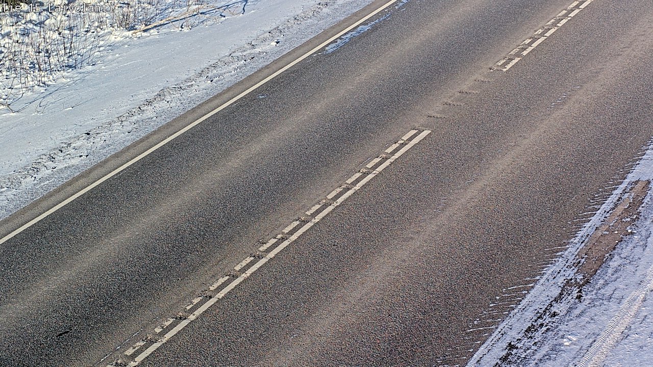 Weather Camera Image Väg 15 Laivolahti, Mäntyharju, Etelä-Savo