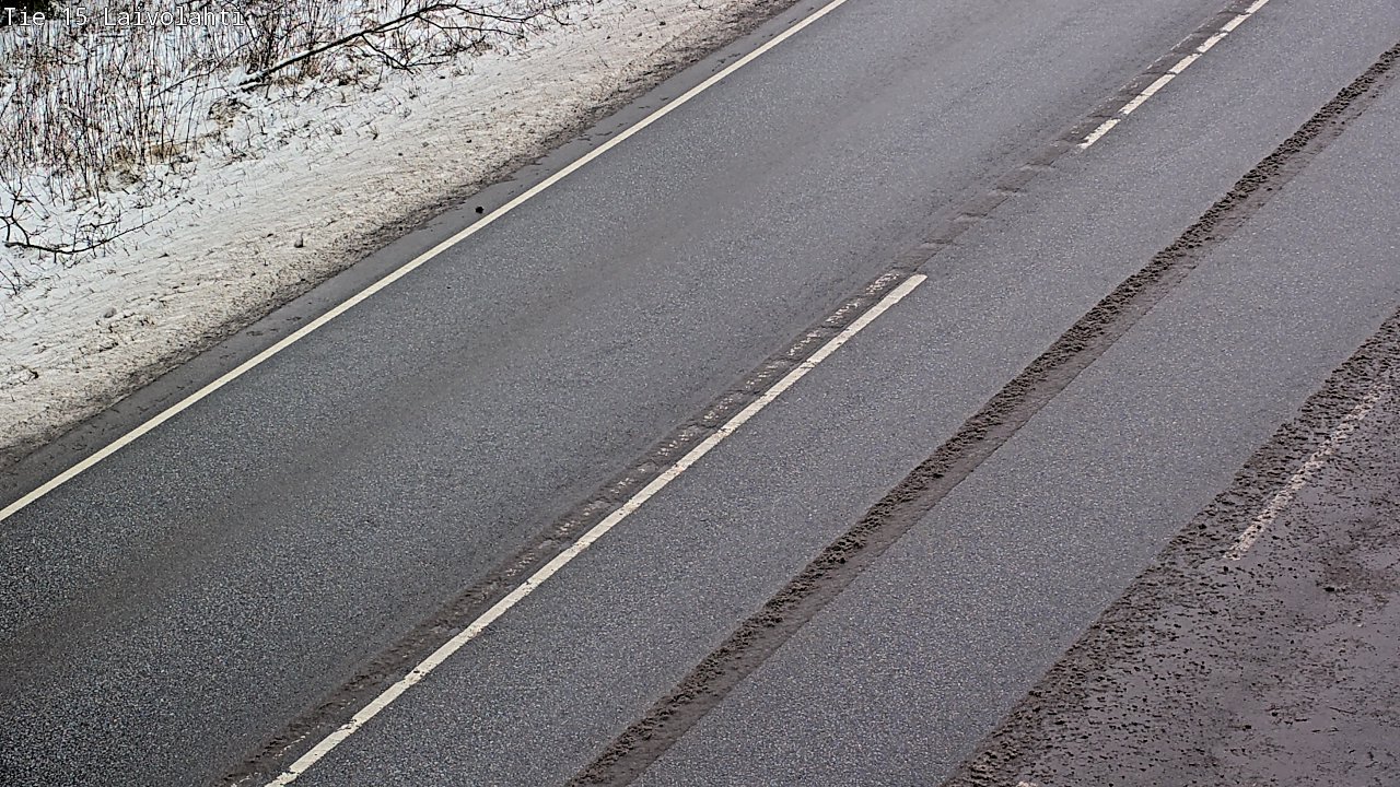 Weather Camera Image Väg 15 Laivolahti, Mäntyharju, Etelä-Savo