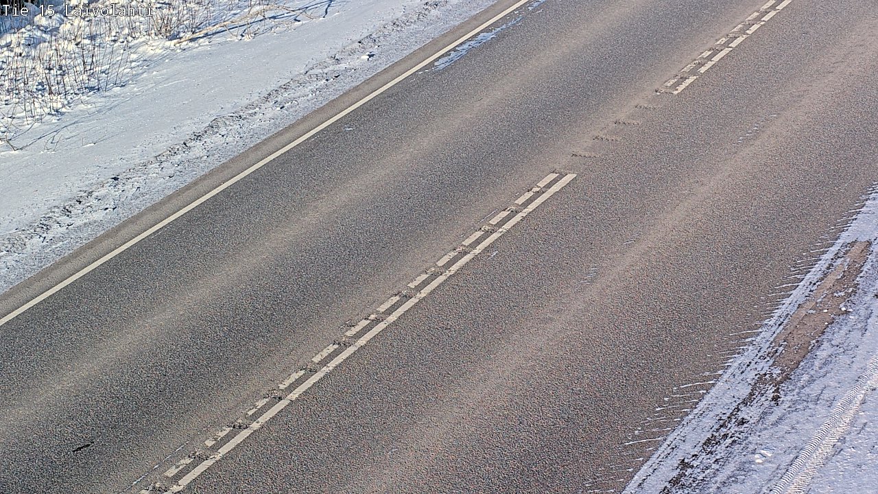 Weather Camera Image Väg 15 Laivolahti, Mäntyharju, Etelä-Savo