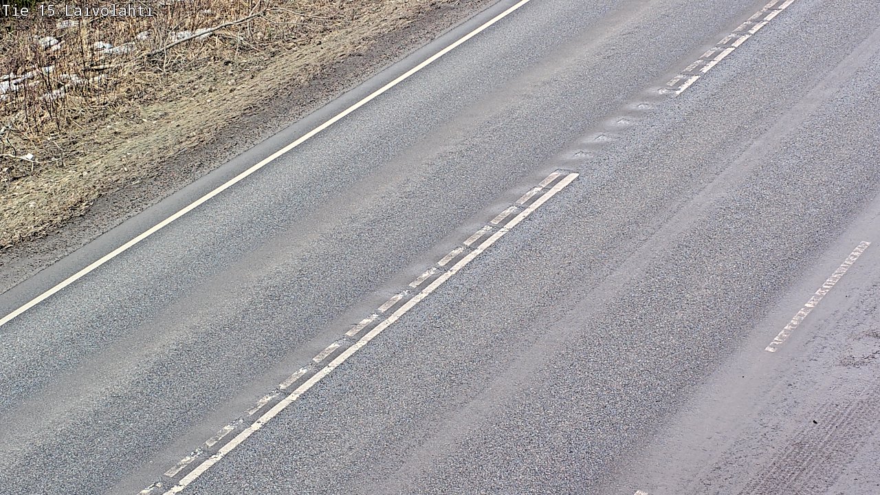 Weather Camera Image Väg 15 Laivolahti, Mäntyharju, Etelä-Savo