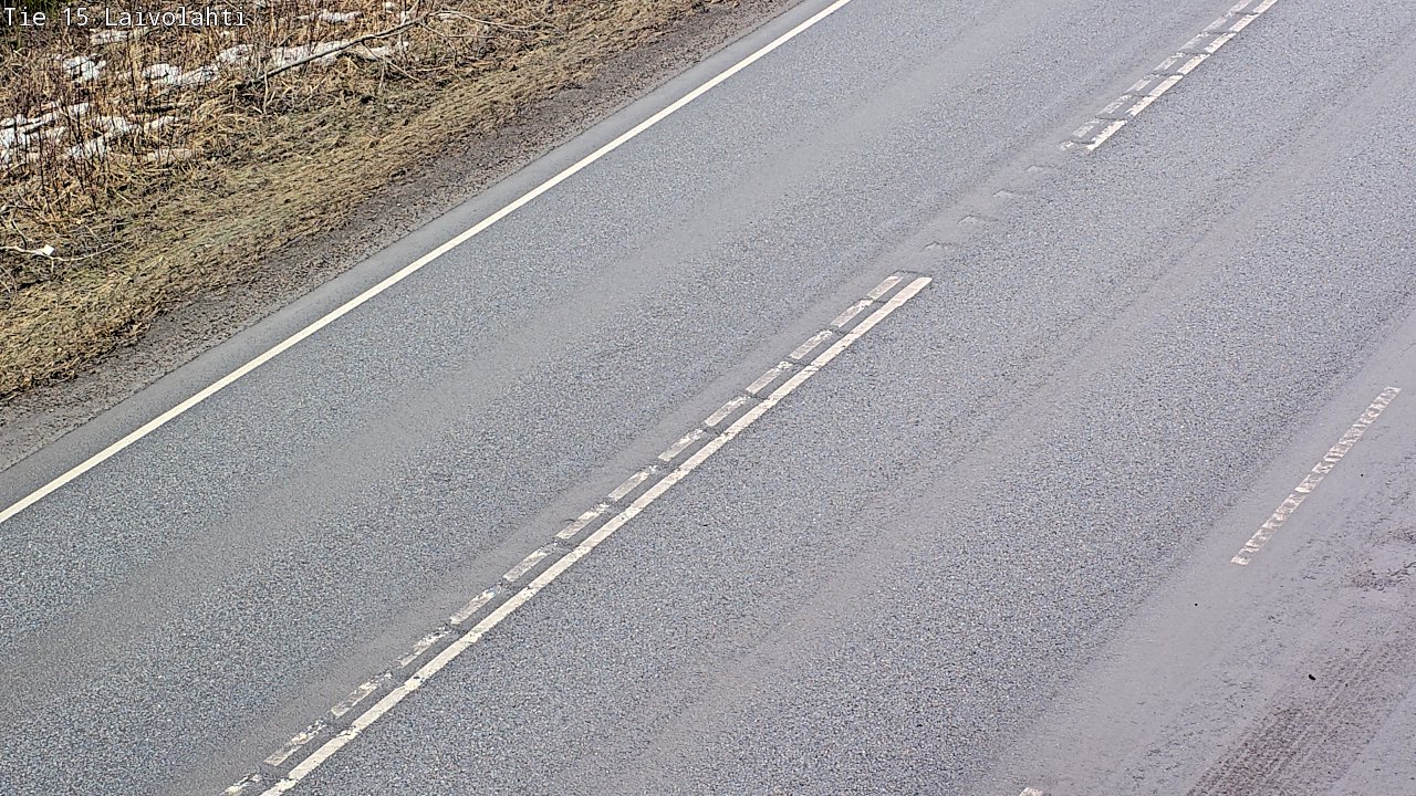 Weather Camera Image Väg 15 Laivolahti, Mäntyharju, Etelä-Savo