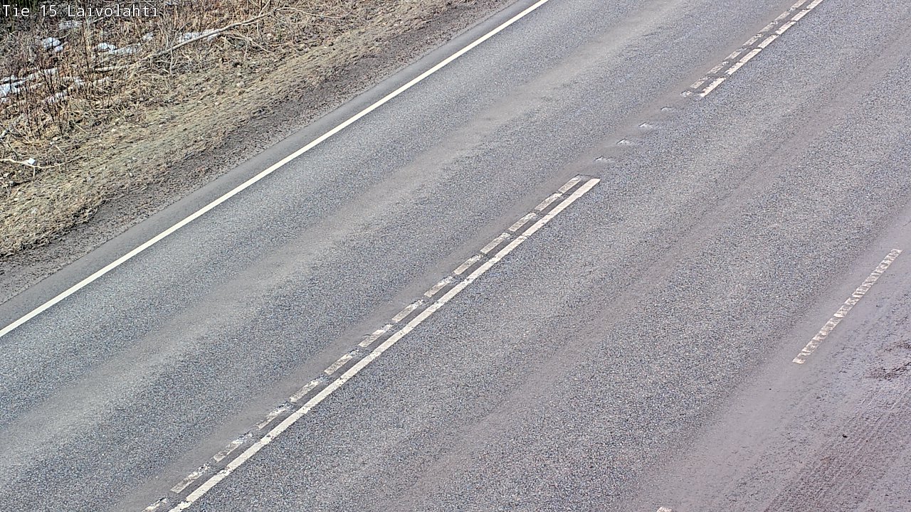 Weather Camera Image Väg 15 Laivolahti, Mäntyharju, Etelä-Savo