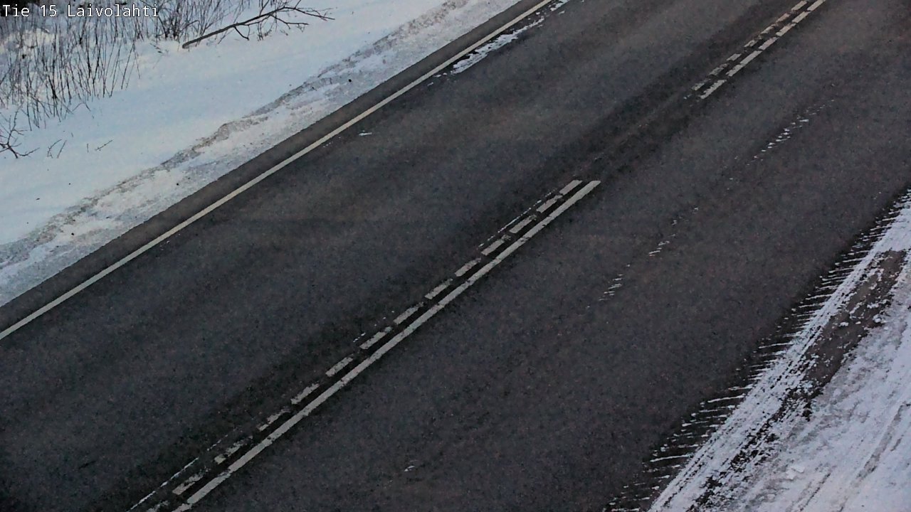 Weather Camera Image Road 15 Laivolahti, Mäntyharju, Etelä-Savo