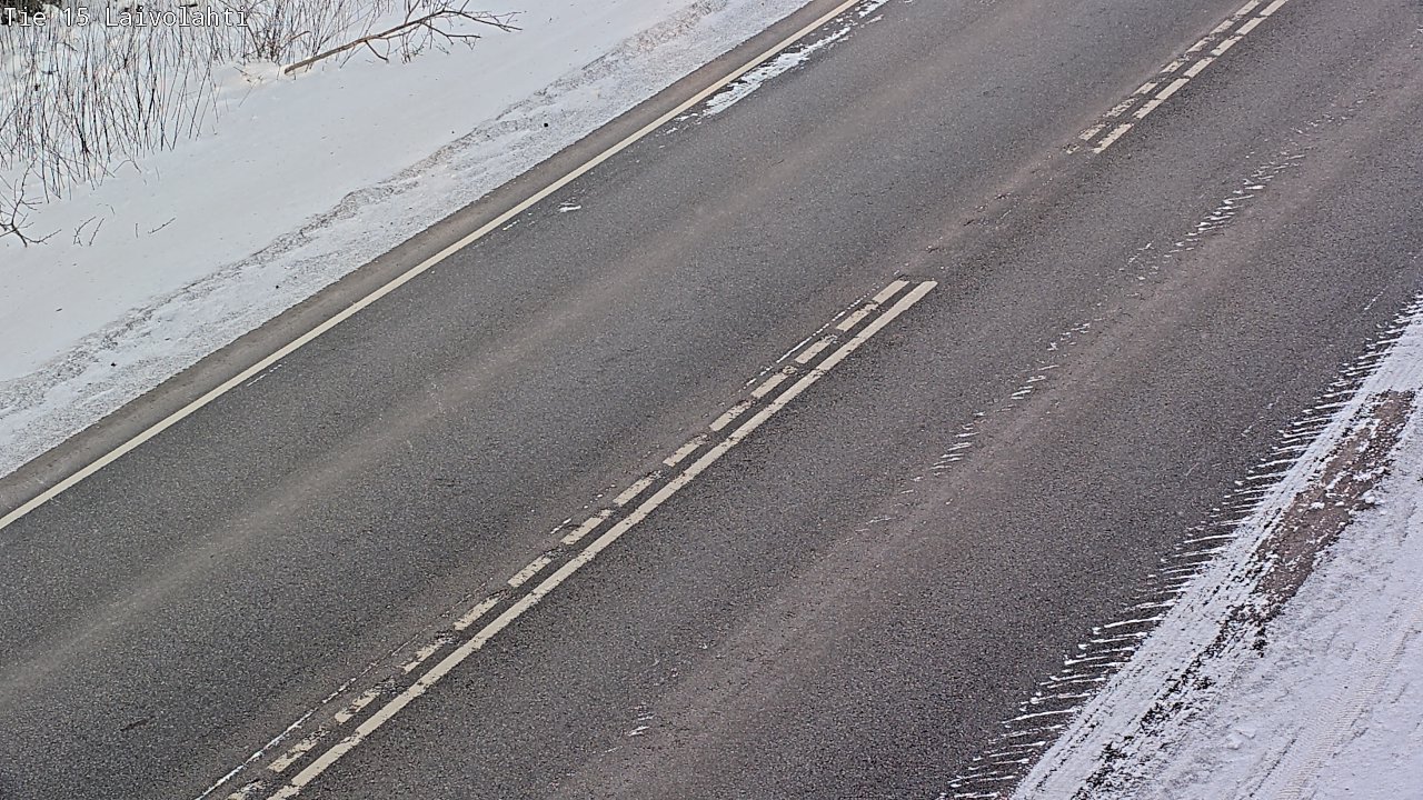 Weather Camera Image Väg 15 Laivolahti, Mäntyharju, Etelä-Savo