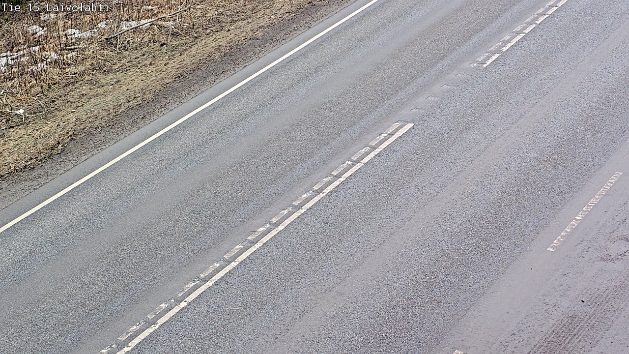Weather Camera Image Väg 15 Laivolahti, Mäntyharju, Etelä-Savo