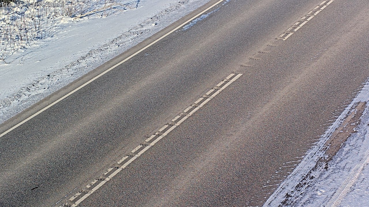 Weather Camera Image Väg 15 Laivolahti, Mäntyharju, Etelä-Savo