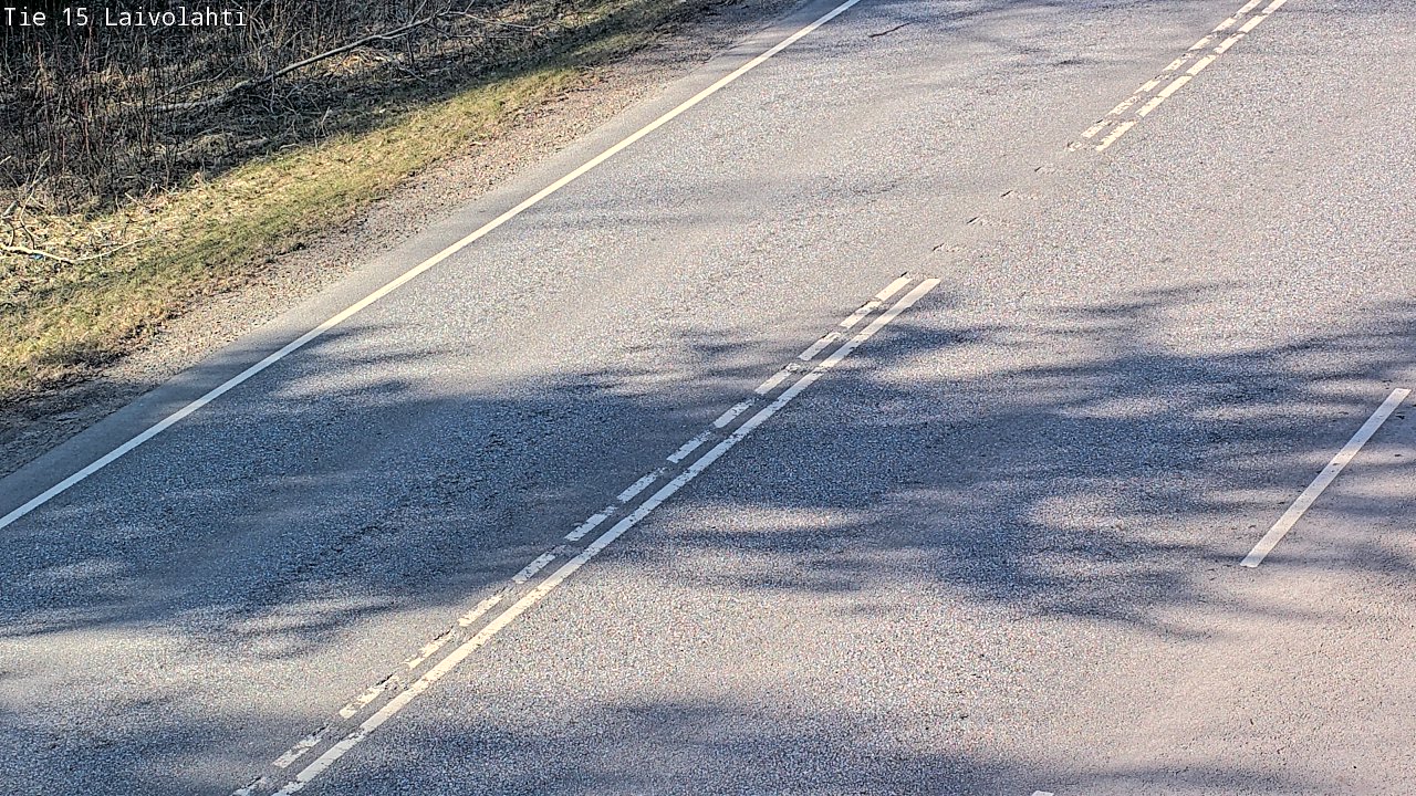 Weather Camera Image Väg 15 Laivolahti, Mäntyharju, Etelä-Savo
