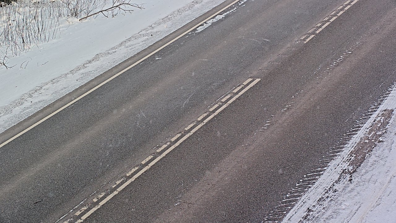 Weather Camera Image Väg 15 Laivolahti, Mäntyharju, Etelä-Savo