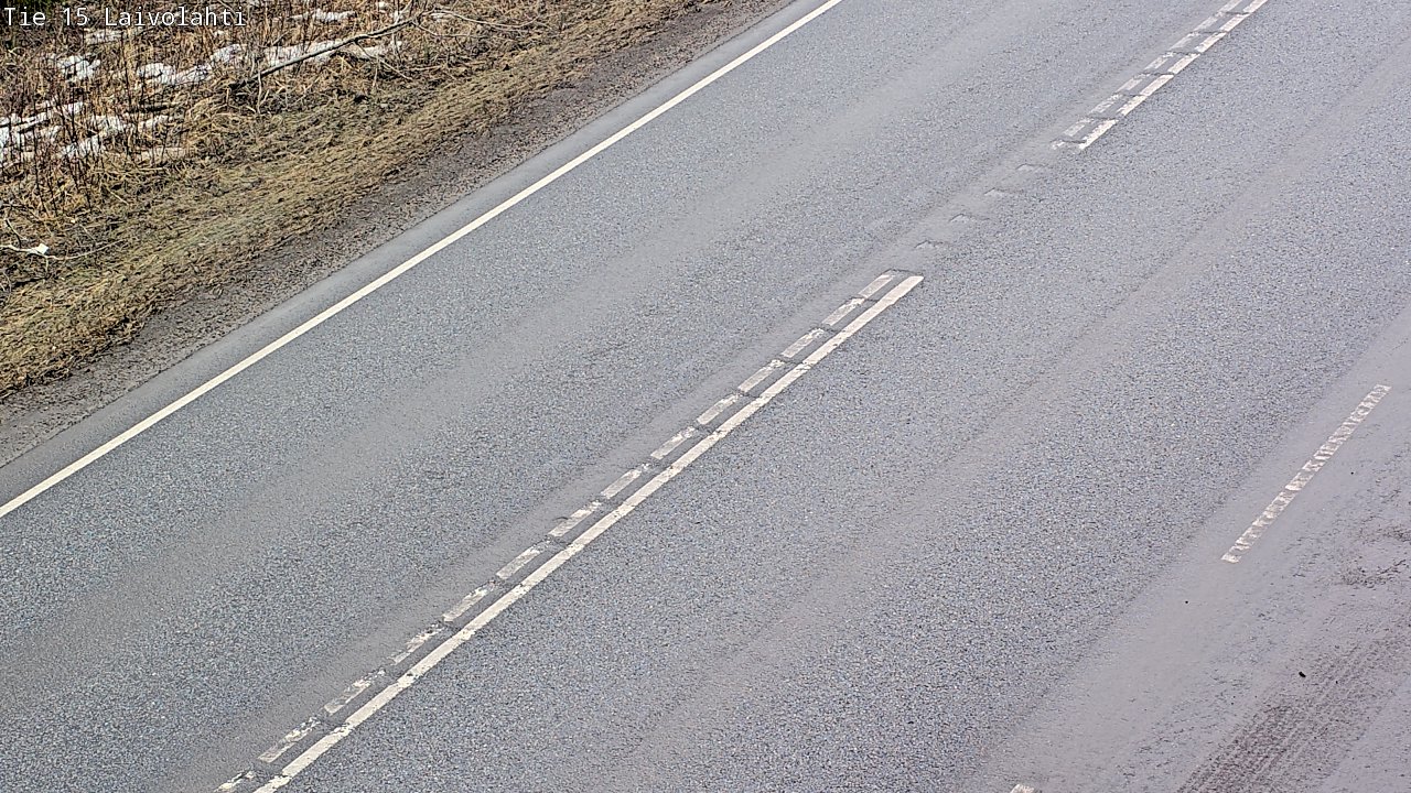 Weather Camera Image Väg 15 Laivolahti, Mäntyharju, Etelä-Savo