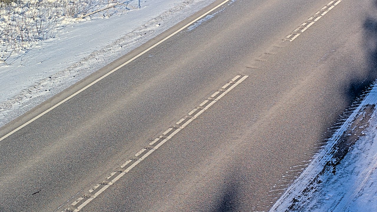 Weather Camera Image Väg 15 Laivolahti, Mäntyharju, Etelä-Savo