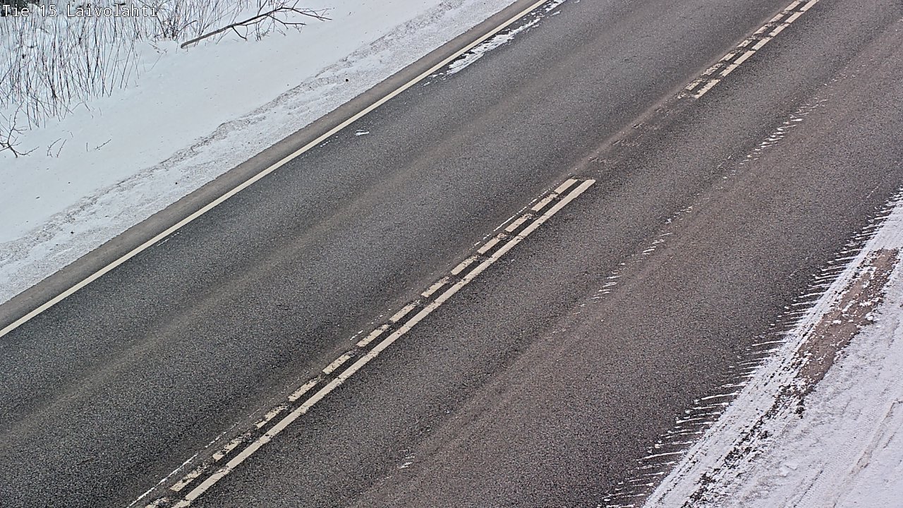 Weather Camera Image Road 15 Laivolahti, Mäntyharju, Etelä-Savo