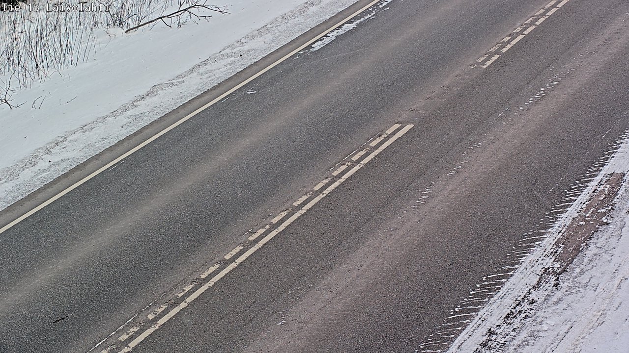 Weather Camera Image Väg 15 Laivolahti, Mäntyharju, Etelä-Savo