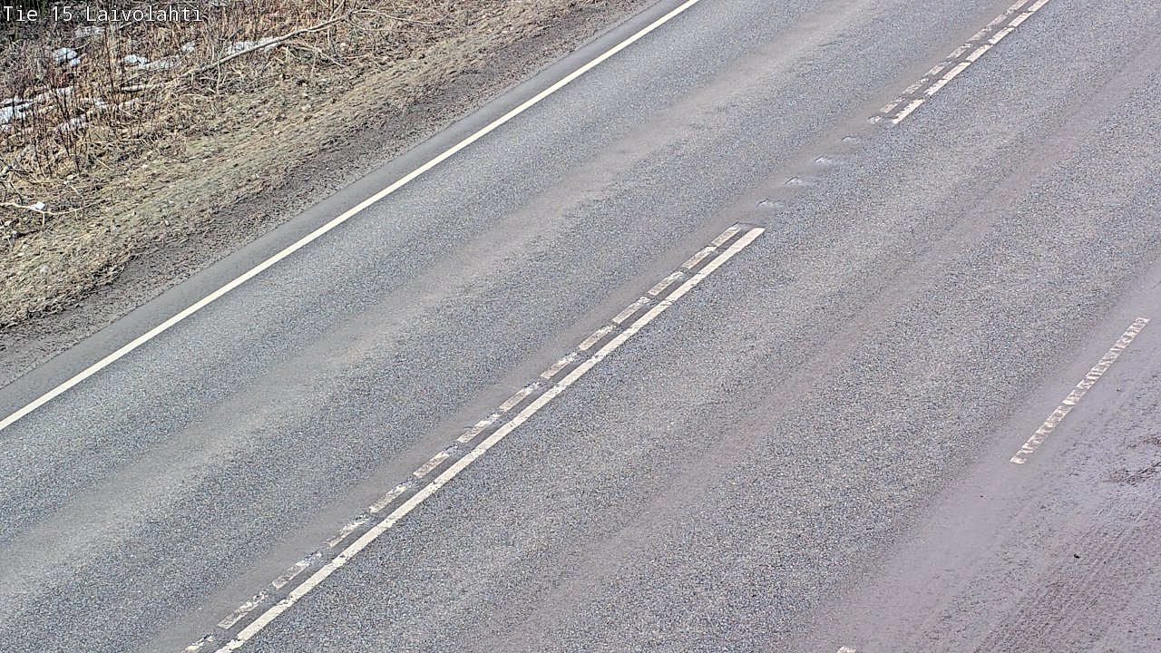 Weather Camera Image Väg 15 Laivolahti, Mäntyharju, Etelä-Savo