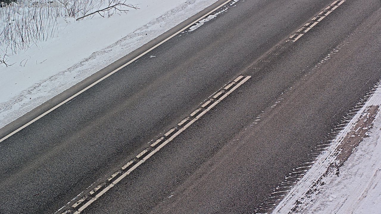 Weather Camera Image Road 15 Laivolahti, Mäntyharju, Etelä-Savo