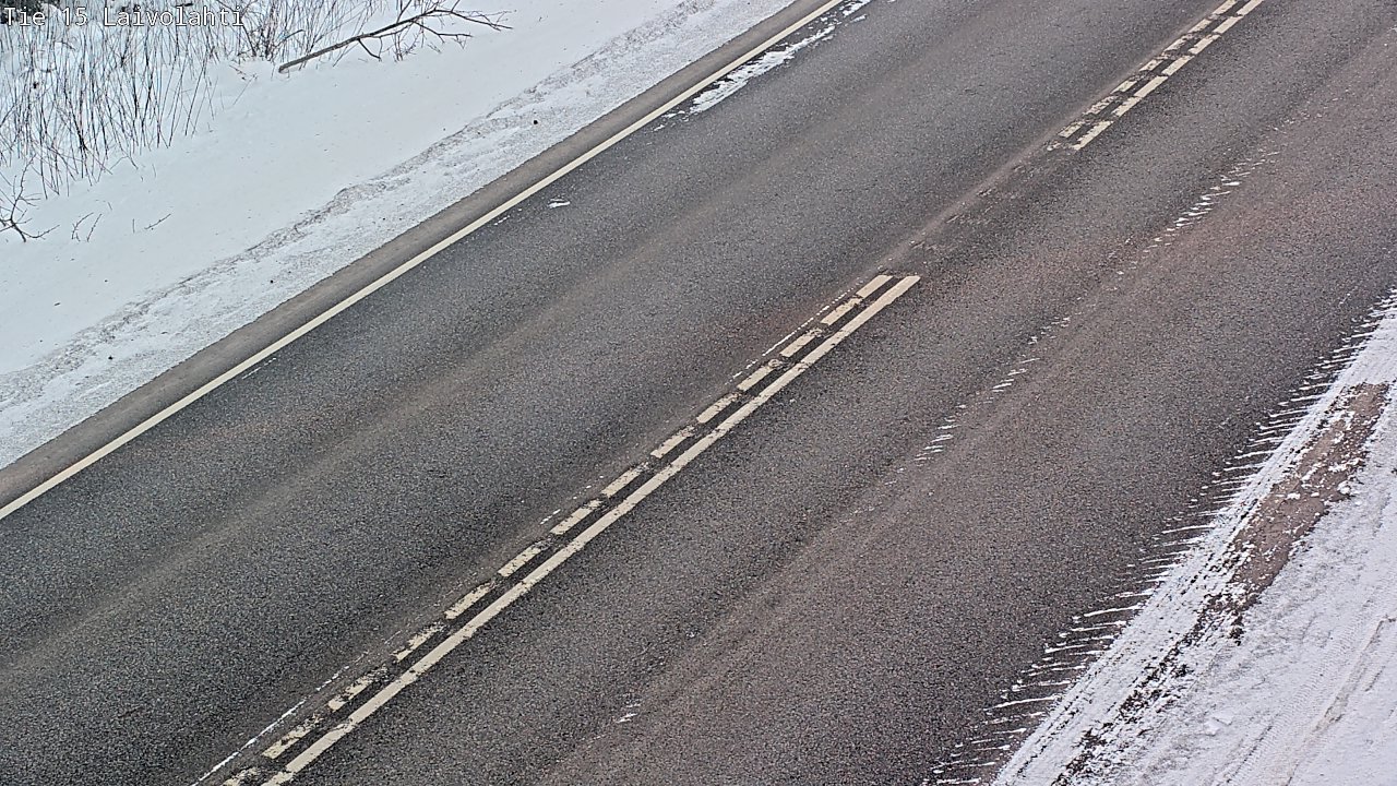 Weather Camera Image Road 15 Laivolahti, Mäntyharju, Etelä-Savo