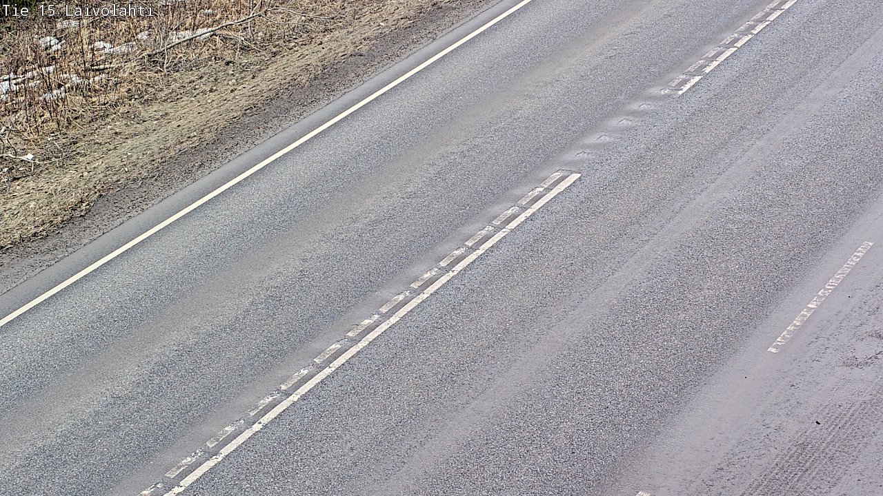 Weather Camera Image Väg 15 Laivolahti, Mäntyharju, Etelä-Savo