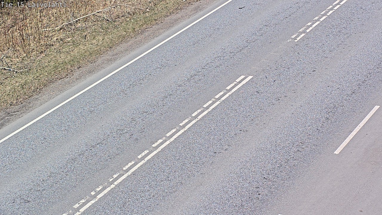 Weather Camera Image Väg 15 Laivolahti, Mäntyharju, Etelä-Savo