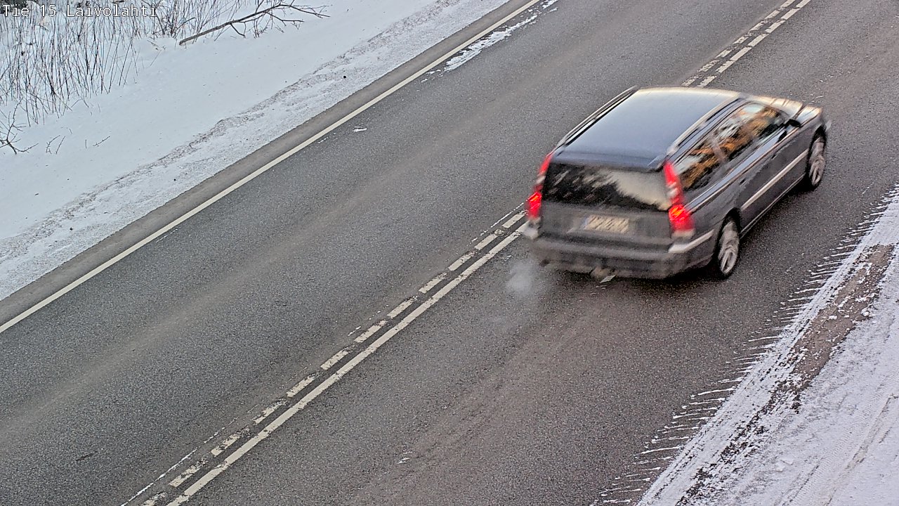 Weather Camera Image Road 15 Laivolahti, Mäntyharju, Etelä-Savo