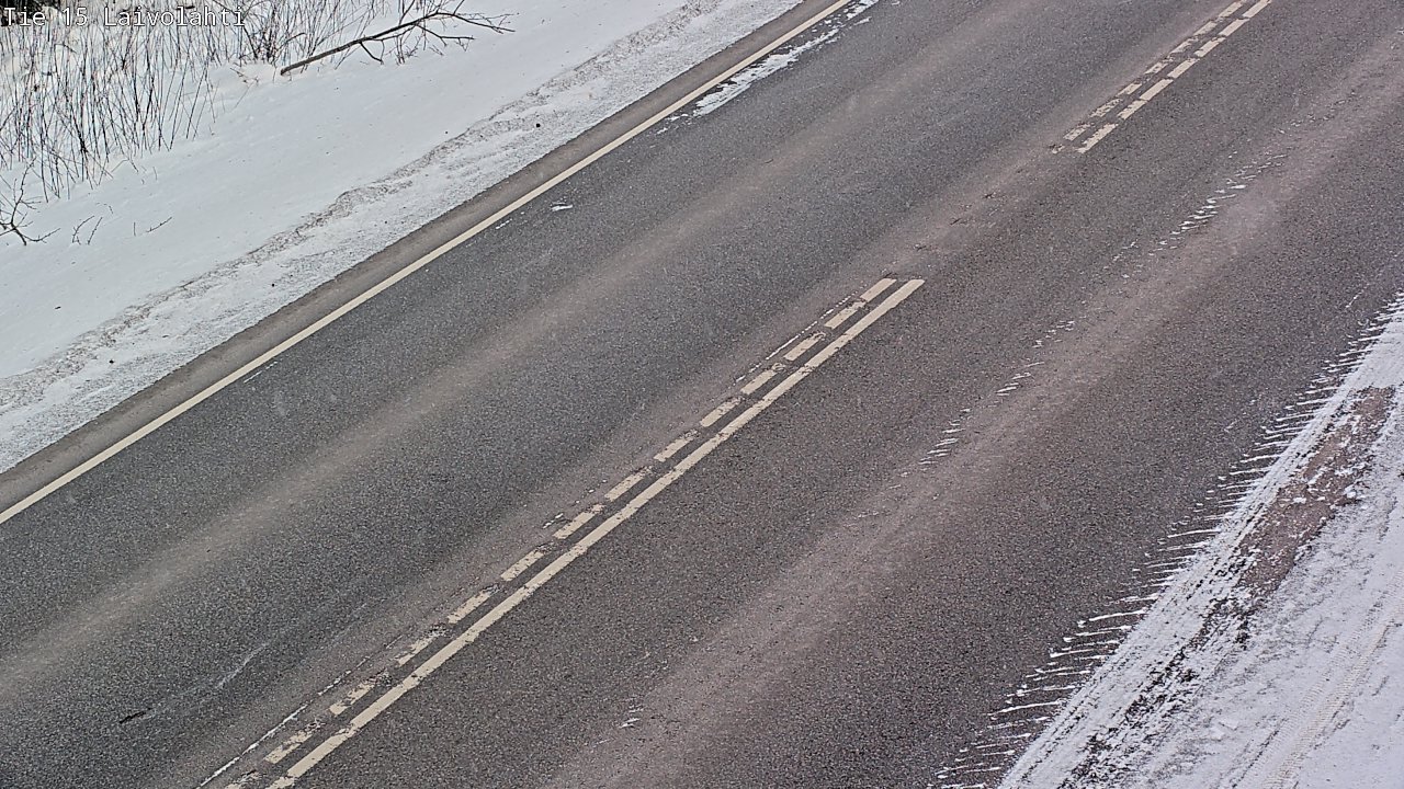 Weather Camera Image Väg 15 Laivolahti, Mäntyharju, Etelä-Savo