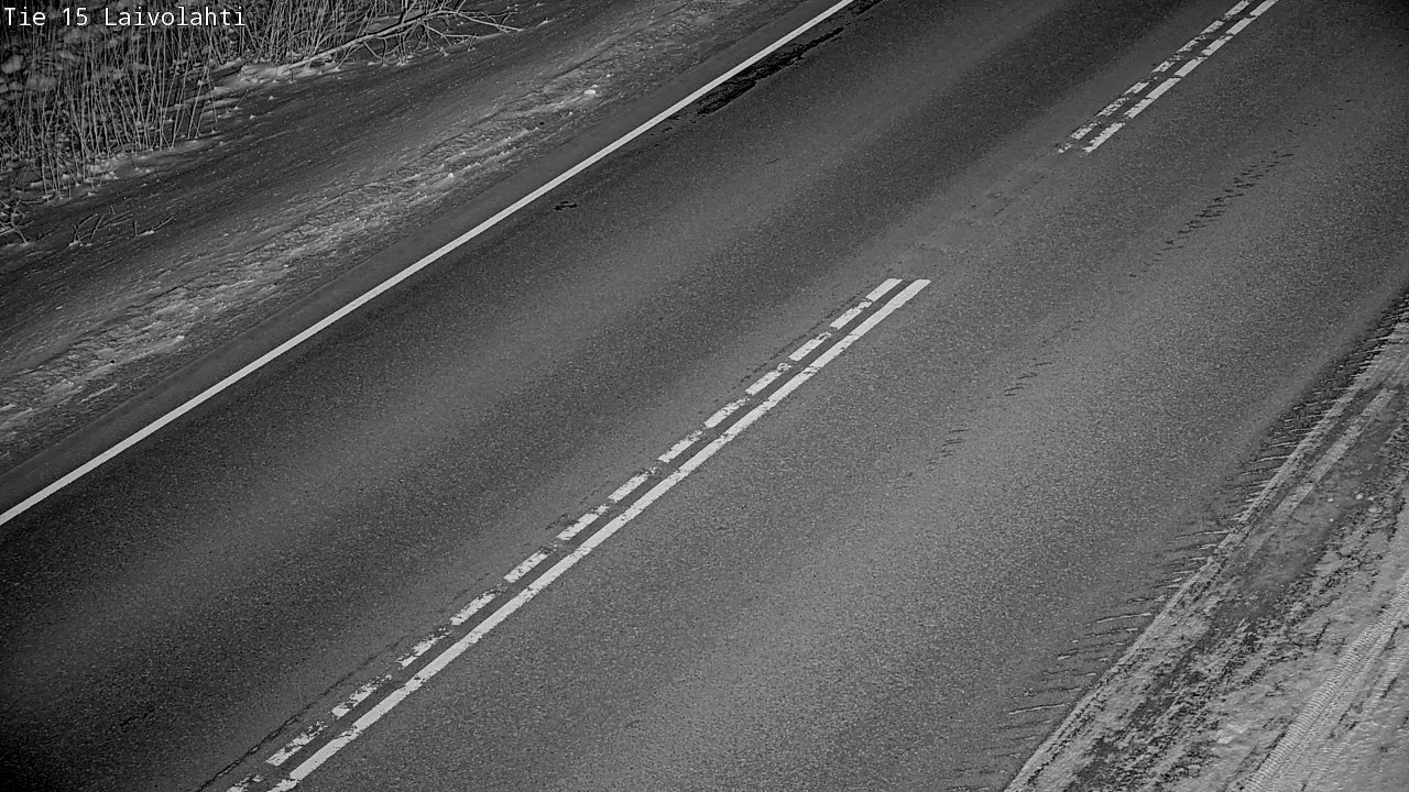 Weather Camera Image Road 15 Laivolahti, Mäntyharju, Etelä-Savo