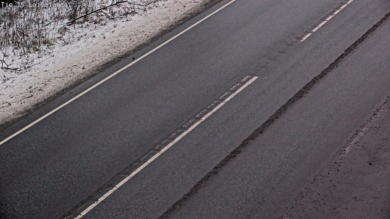 Weather Camera Image Väg 15 Laivolahti, Mäntyharju, Etelä-Savo