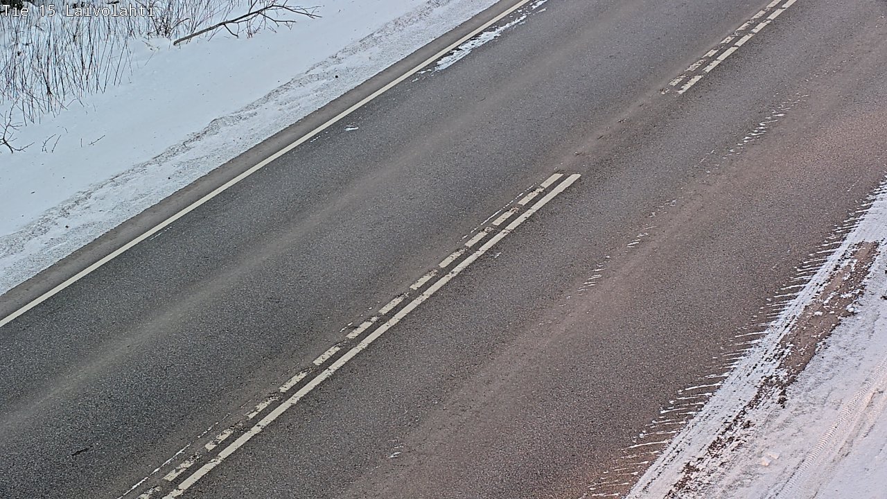 Weather Camera Image Väg 15 Laivolahti, Mäntyharju, Etelä-Savo