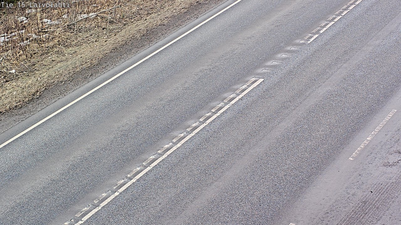 Weather Camera Image Väg 15 Laivolahti, Mäntyharju, Etelä-Savo