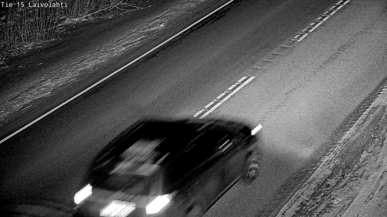 Weather Camera Image Road 15 Laivolahti, Mäntyharju, Etelä-Savo