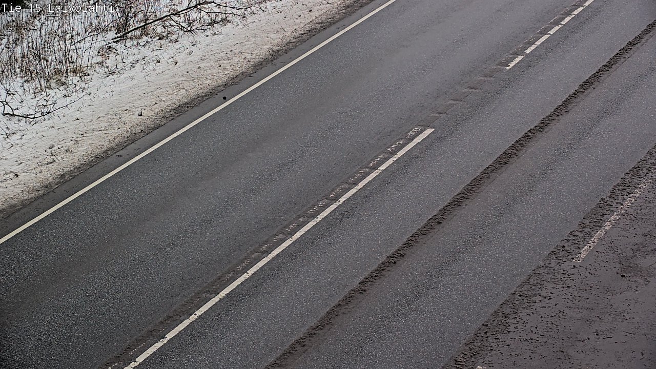 Weather Camera Image Väg 15 Laivolahti, Mäntyharju, Etelä-Savo