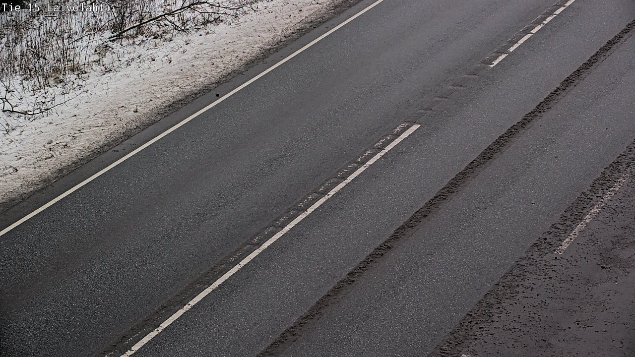Weather Camera Image Väg 15 Laivolahti, Mäntyharju, Etelä-Savo
