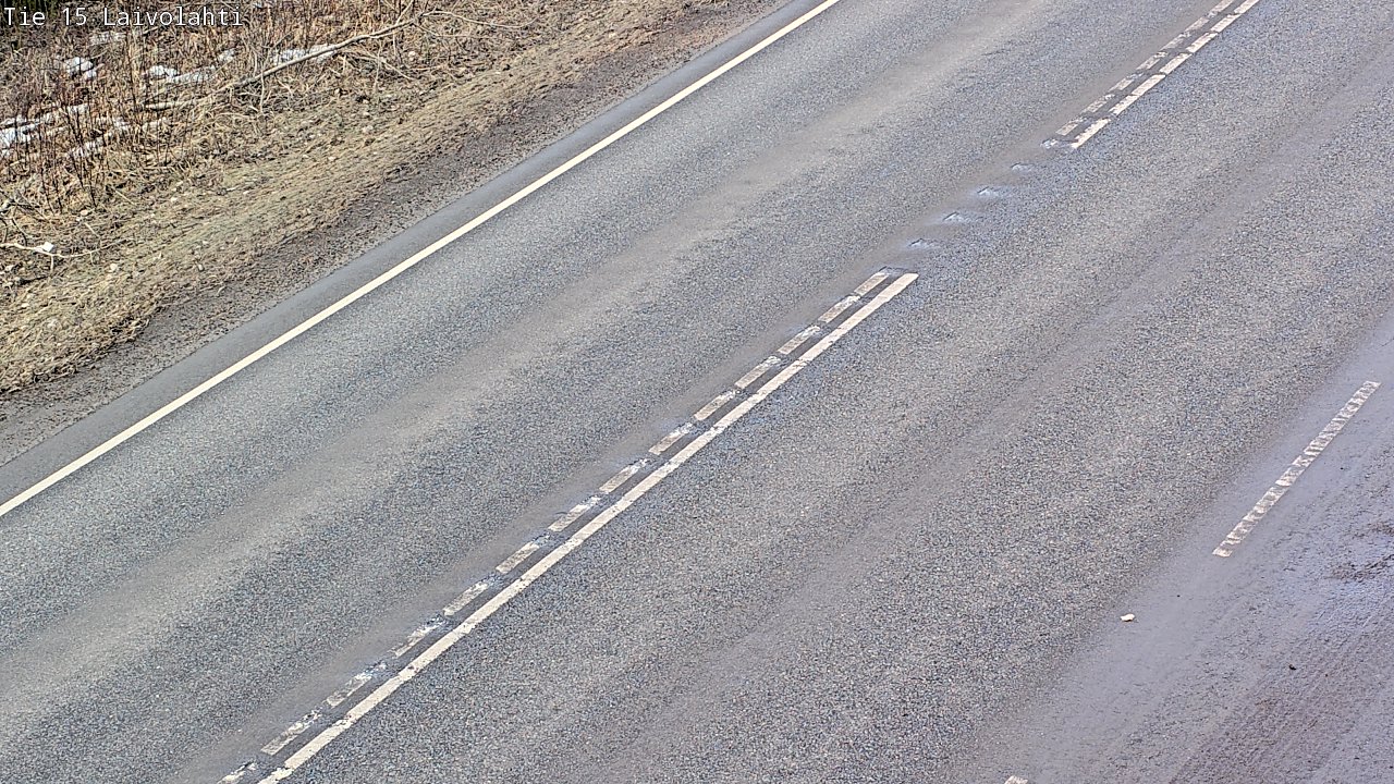 Weather Camera Image Väg 15 Laivolahti, Mäntyharju, Etelä-Savo