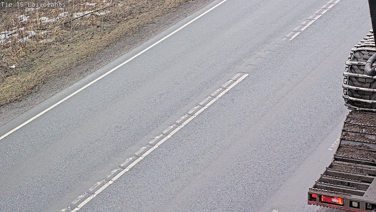 Weather Camera Image Väg 15 Laivolahti, Mäntyharju, Etelä-Savo