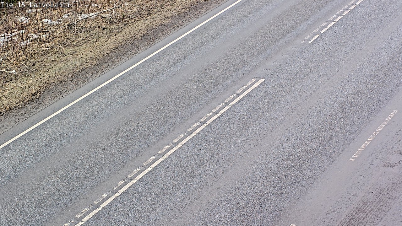 Weather Camera Image Väg 15 Laivolahti, Mäntyharju, Etelä-Savo