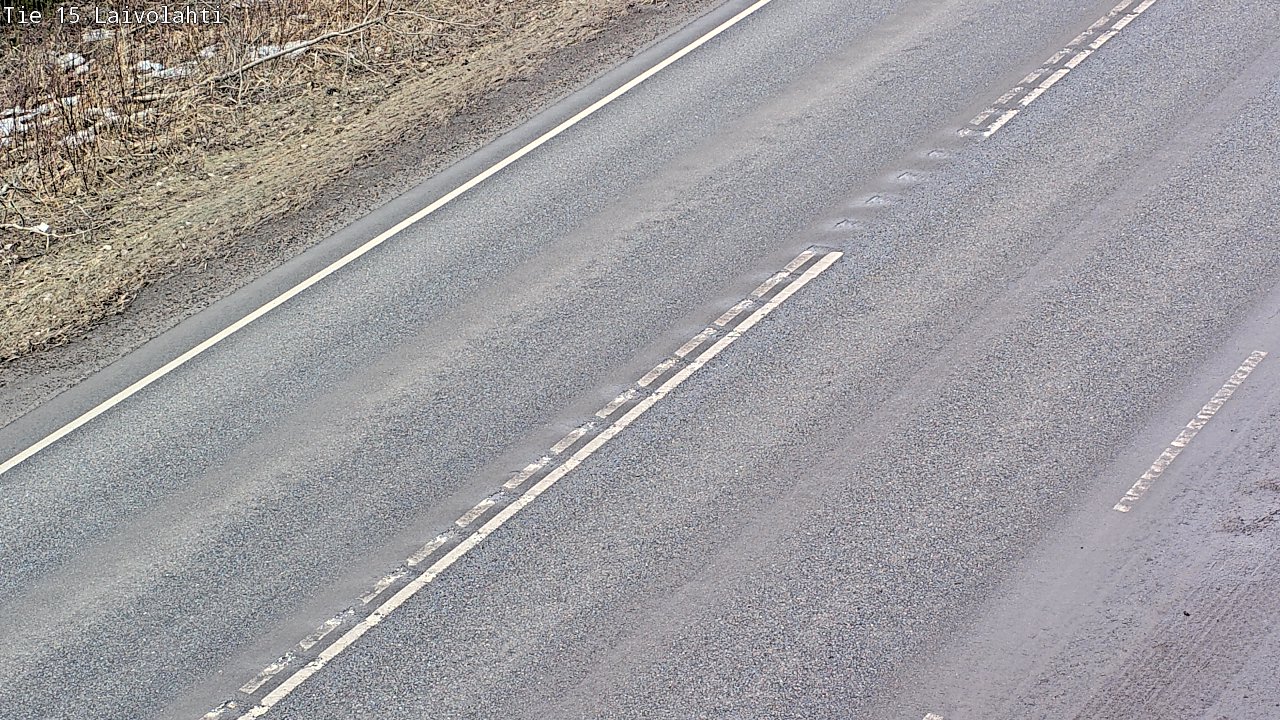 Weather Camera Image Väg 15 Laivolahti, Mäntyharju, Etelä-Savo
