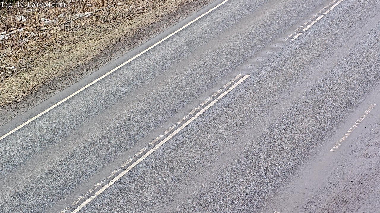Weather Camera Image Väg 15 Laivolahti, Mäntyharju, Etelä-Savo