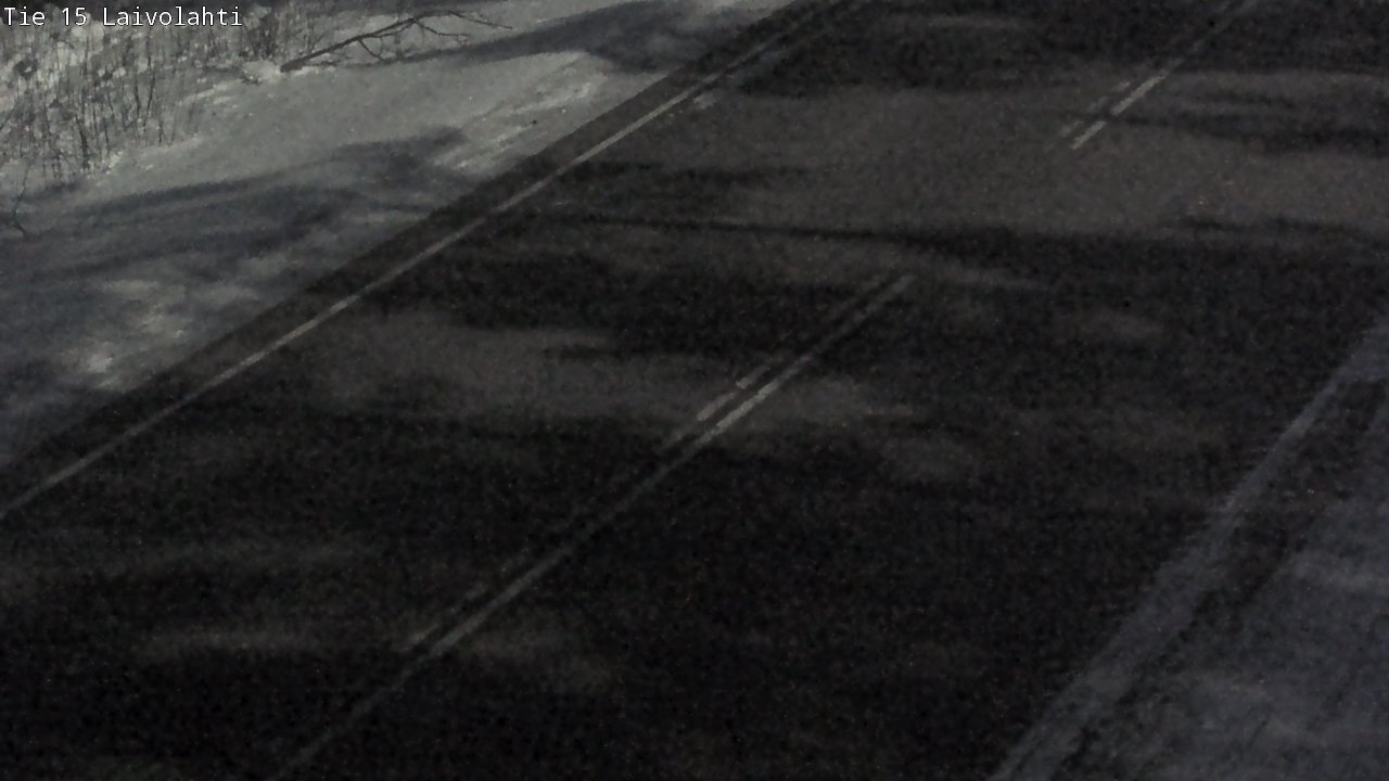 Weather Camera Image Road 15 Laivolahti, Mäntyharju, Etelä-Savo